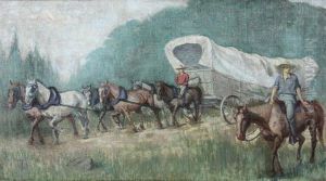 Wagon Train by G. Harold Goldthwait
