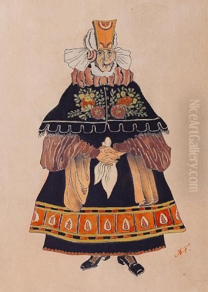 Costume Designs From 
Solveig - view 1