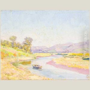Paisaje Fluvial by Eugenio Gomez Mir