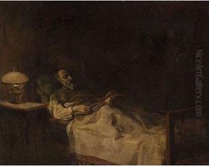 Anciano Leyendo by Simon Gomez Polo