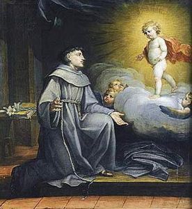 Vision De San Antonio De Padua