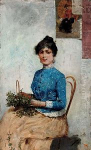 Preparing A Flower Basket