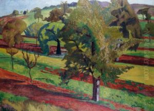 Paysage Arbore by Emmanuel Gondouin