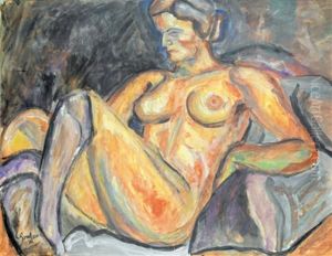 Femme Nue by Emmanuel Gondouin