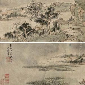 Landscape by Huang Gongwang