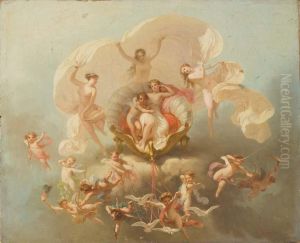 Allegoria Dell'amore by Francesco Gonin