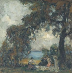 Picknick Am Ammersee by Rudolf Gonner