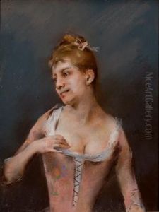Dama Con Corpino by Juan Antonio Gonzales