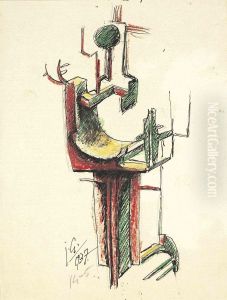 Personnage Abstrait by Julio Gonzalez