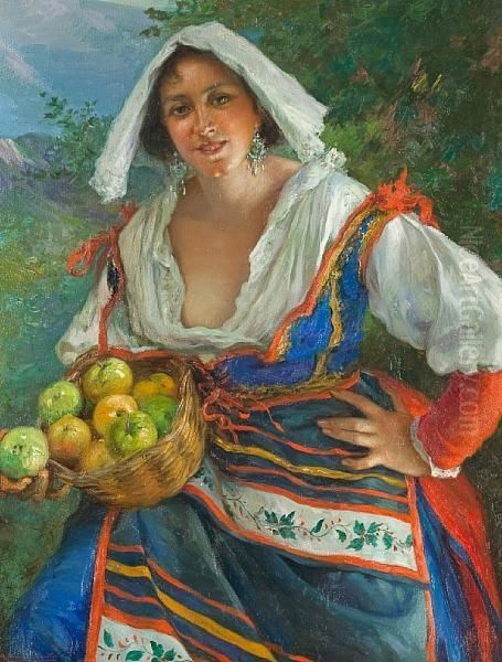 The Apple Seller - view 1