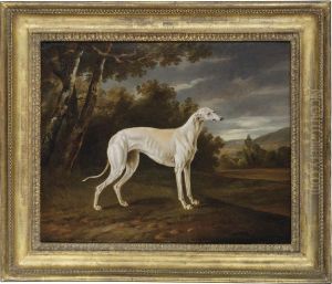Waggoner, A Greyhound, In A Landscape by Thomas Gooch