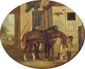 The Life Of A Racehorse; Also Two Companion Paintings by Thomas Gooch