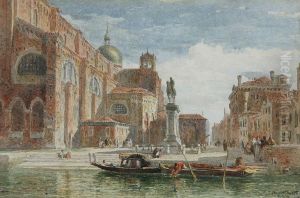Standbeeld Van Bartolomeo Colleoni En Giovanni Paolo Kerk by Edward Goodall