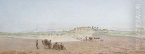 A Desert Well by Edward Alfred Angelo Goodall