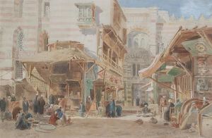 Copper Market, Cairo by Edward Alfred Angelo Goodall