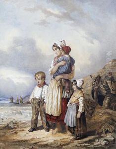 Waiting For Father by Walter Goodall