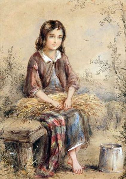 The Young Wheat Girl - view 1