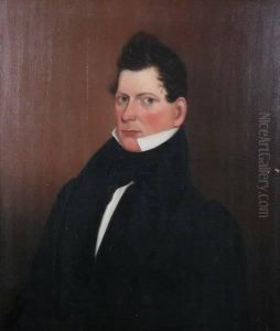 Portrait Of A Man In A Black Cravat