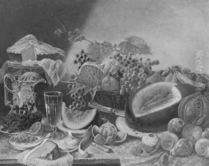 Still Life With Fruit by Edward A. Goodes