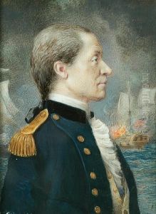 A Portrait Miniature Of Captain John Paul Jones