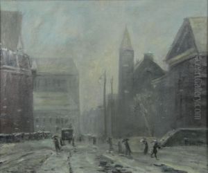 Boylston Street, Boston by Arthur C. Goodwin