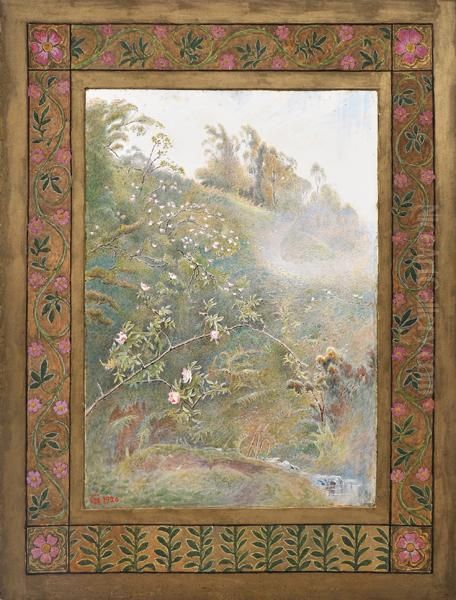 Landscape With Small Waterfall - view 1