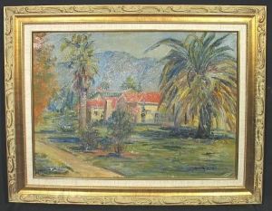 A Landscape With Palms by Helen M. Goodwin