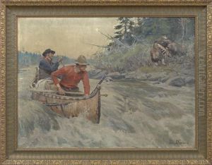 Moose Trappers by Philip Russell Goodwin