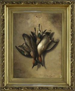 "nature Morte: Green-wingedteals" by Richard Goodwin