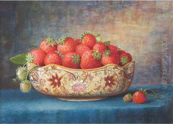 Strawberries In A Bowl - view 1