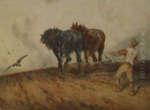 Ploughing In Olden Times