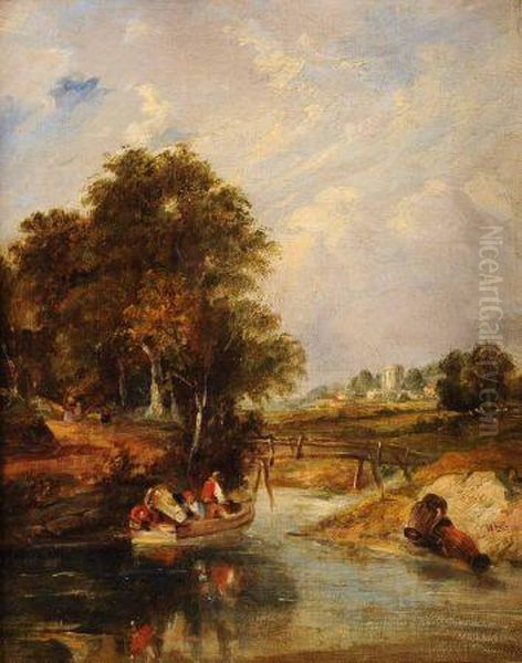 Eel Nets At Whitlingham - view 1