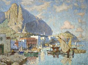 'capri'
Signed In Latin by Konstantin Ivanovich Gorbatov