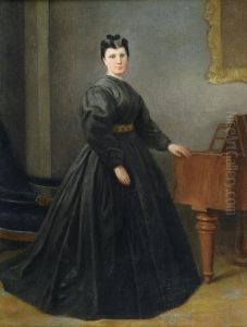 Figura Di Donna by Michele Gordigiani