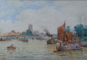 Worcester Cathedral by Gordon Arthur Meadows