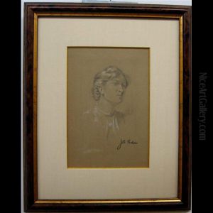 Portrait Of A Woman by John Sloan Gordon