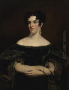 Portrait Of Miss Elizabeth Mack by Sir John Watson Gordon