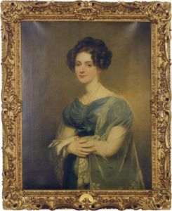 Portrait Of Mary Margaret Hampton Of Angelsea by Sir John Watson Gordon