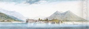 Isola Bella, Lake Maggiore, Italy, From The South; Isola Bella, Lake Maggiore, Italy, From The South-west