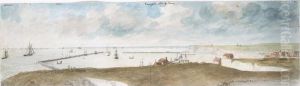 Ramsgate Pier And Town by Charles Gore