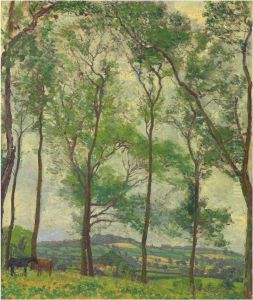 Somerset Landscape, Near Applehayes by Spencer Frederick Gore