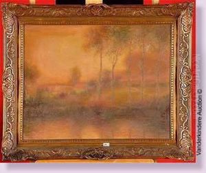 Bord Detang Ensoleille by Auguste Francois Gorguet
