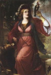Falcon Huntress by Caspar Gorke