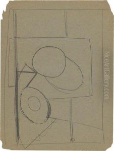 Figure Study by Arshile Gorky