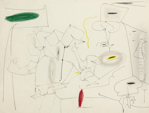 Study For Delicate Game - view 1