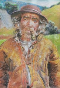 Goral Z Fajka by Stanislaw Gorski