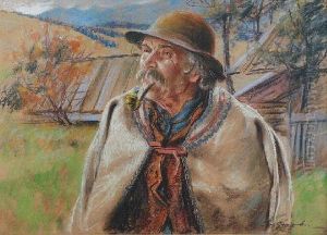 Goral Z Fajka by Stanislaw Gorski