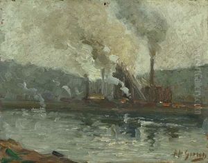 Factories Along The River: Two Works by Aaron Harry Gorson