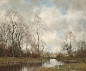 Ducks On The Water's Edge