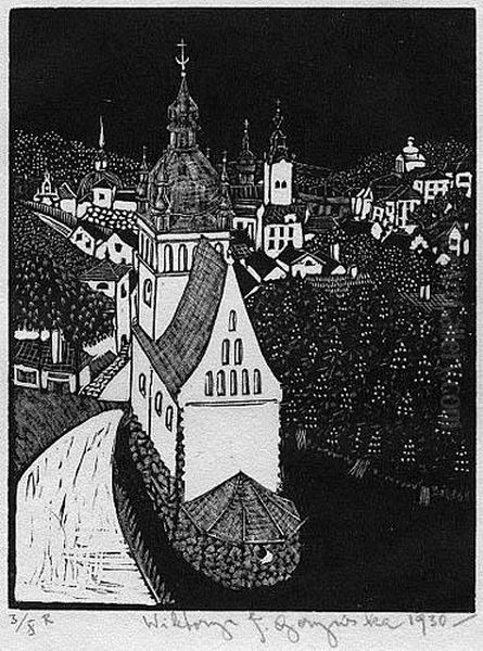 Cykl 9 Widokow Architektonicznych Lwow - view 1